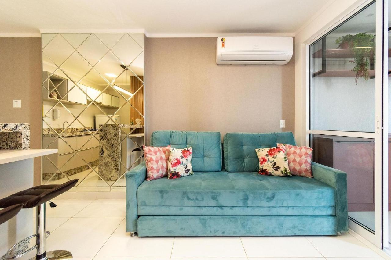 Апартаменты Wb3002 Lindo Studio Proximo Ao Parque Vaca Brava Гояния Экстерьер фото