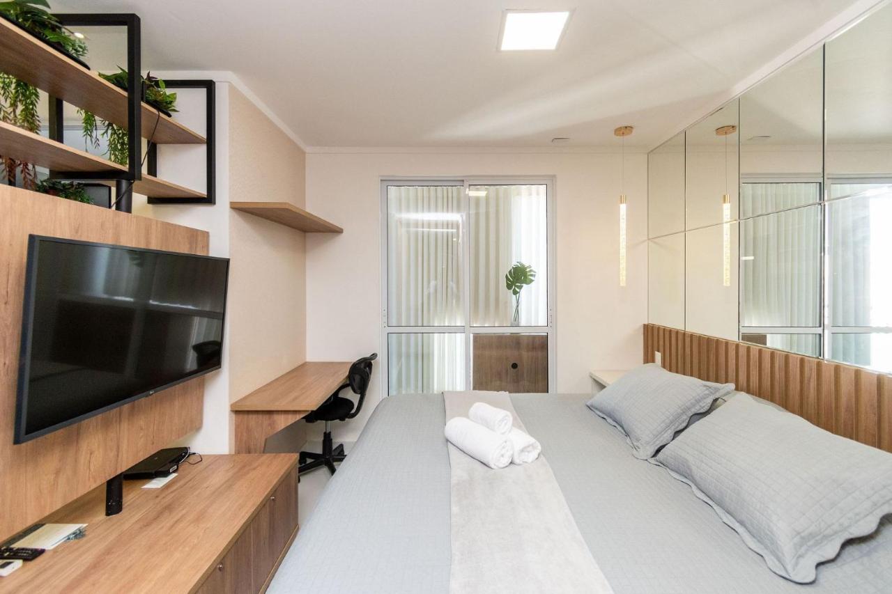 Апартаменты Wb3002 Lindo Studio Proximo Ao Parque Vaca Brava Гояния Экстерьер фото