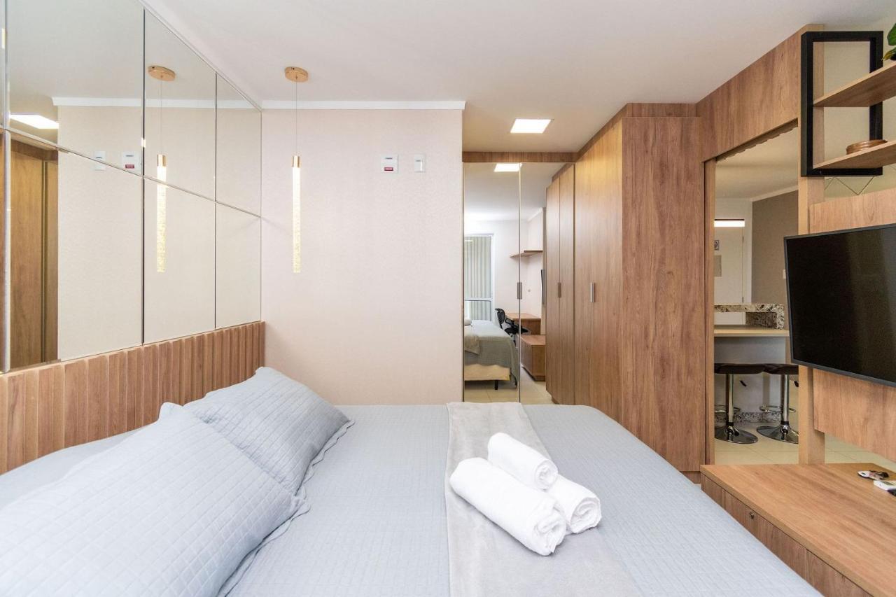 Апартаменты Wb3002 Lindo Studio Proximo Ao Parque Vaca Brava Гояния Экстерьер фото
